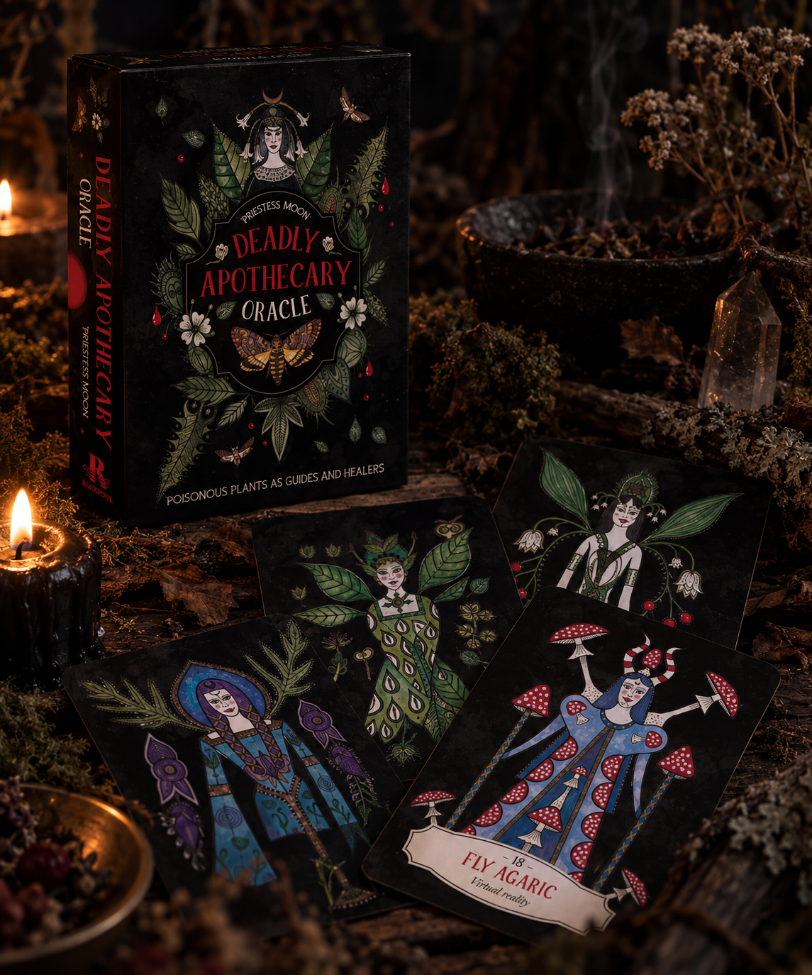 Deadly Apothecary (piante velenose) - Carte Oracolari
