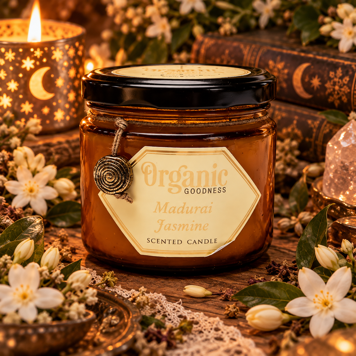 Candela Profumata Organic Goodness - Gelsomino