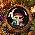 Piattino Portaincensi - Dark Mushroom