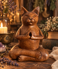 porta Incenso - Gatto in Meditazione
