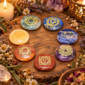 Set 7 Chakra in Pietra Naturale