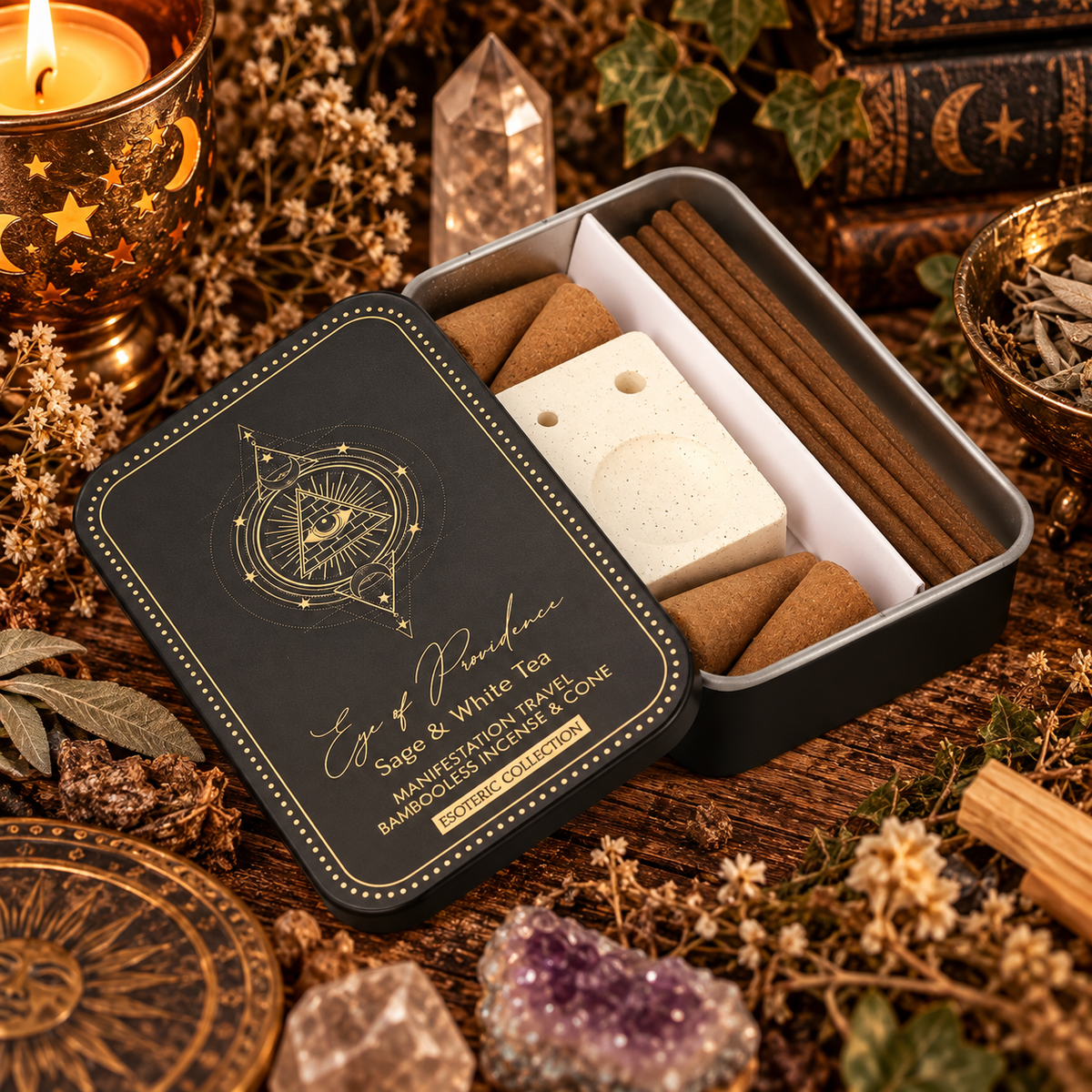 Incensi da viaggio Esoteric Collection - Occhio della Provvidenza