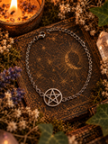 Bracciale piccolo Pentacolo - acciaio inossidabile