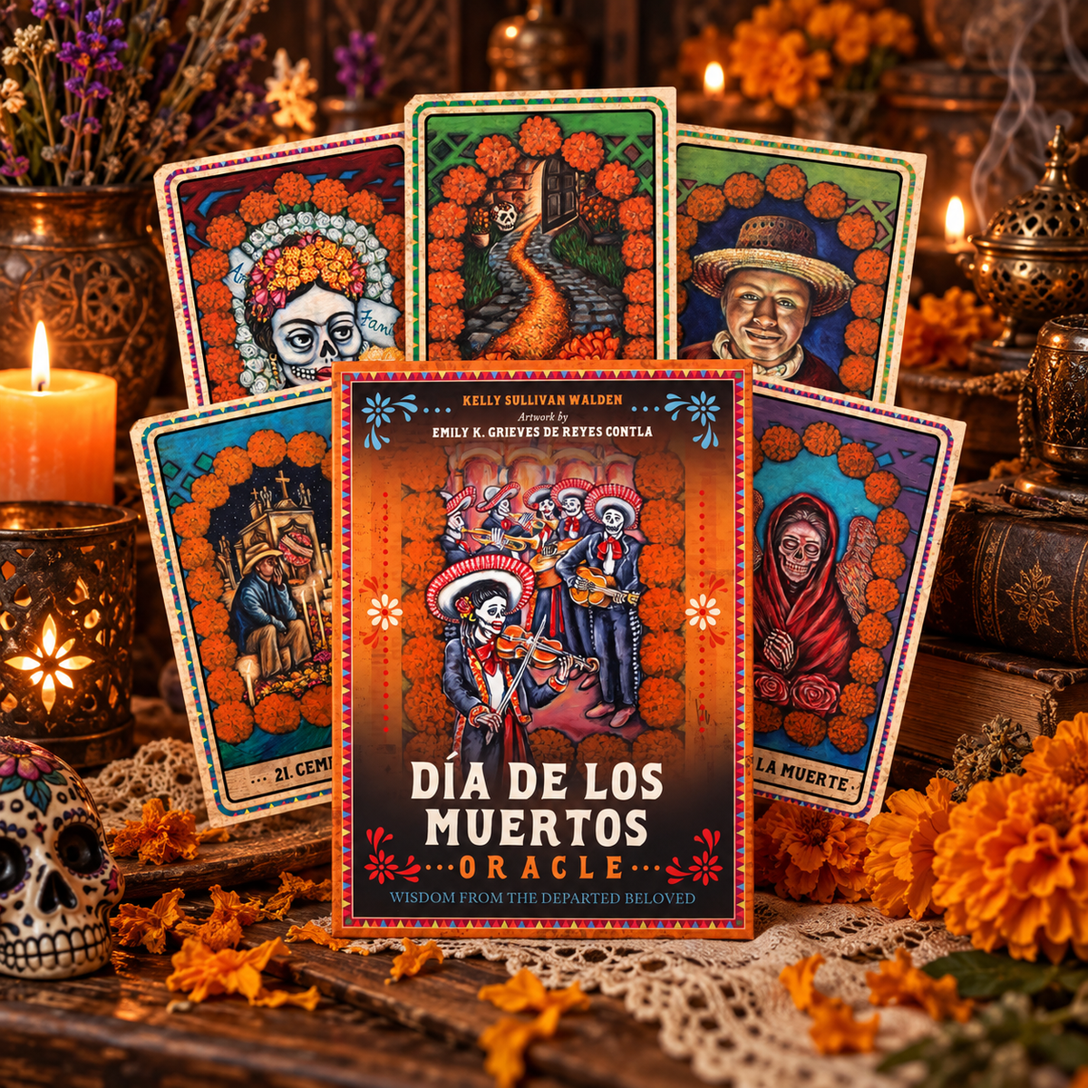 Carte Oracolari dìa de los Muertos - Blue Angel