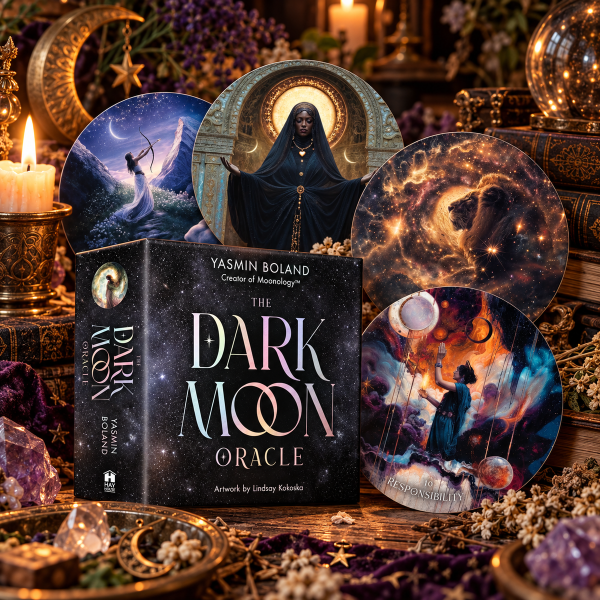 Carte oracolari Dark Moon - Hay House