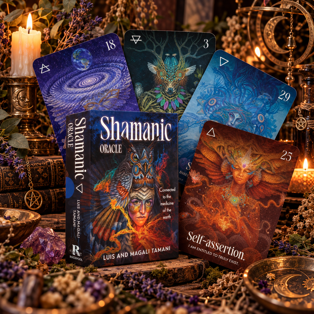 carte oracolari Shamanic -  Rockpool Publishing