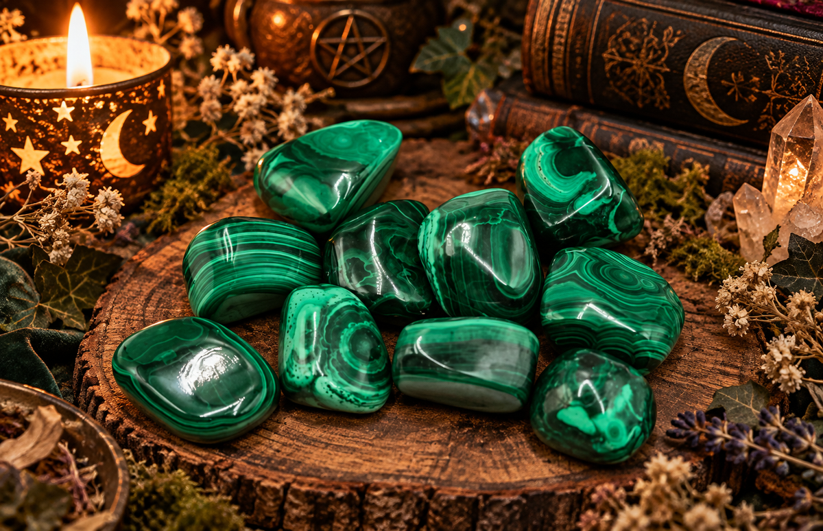 Malachite burattata - 2/3 cm