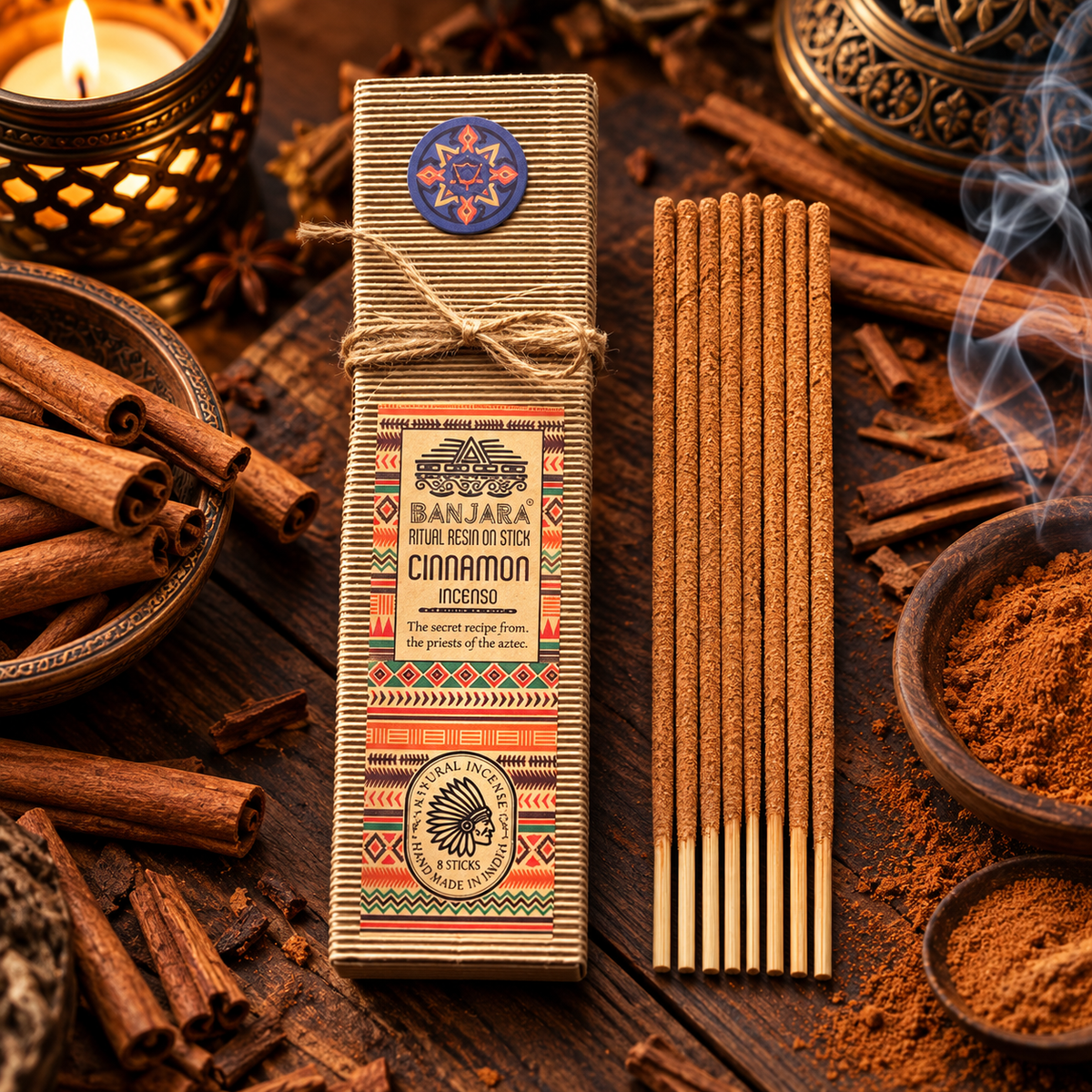 Resine su Bastoncino per Rituali - Cannella