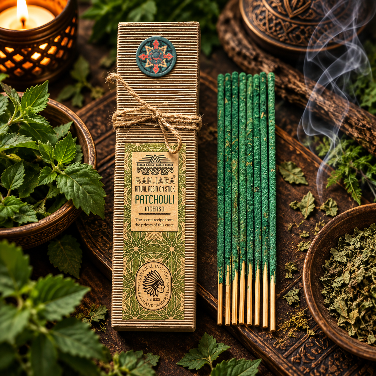 Resine su Bastoncino- Patchouli