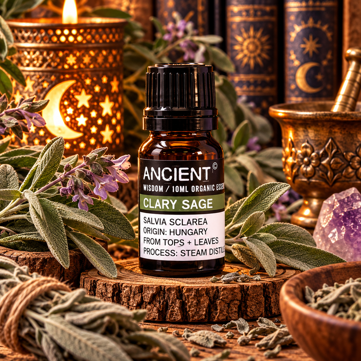 Olio Essenziale Biologico di Salvia Sclarea