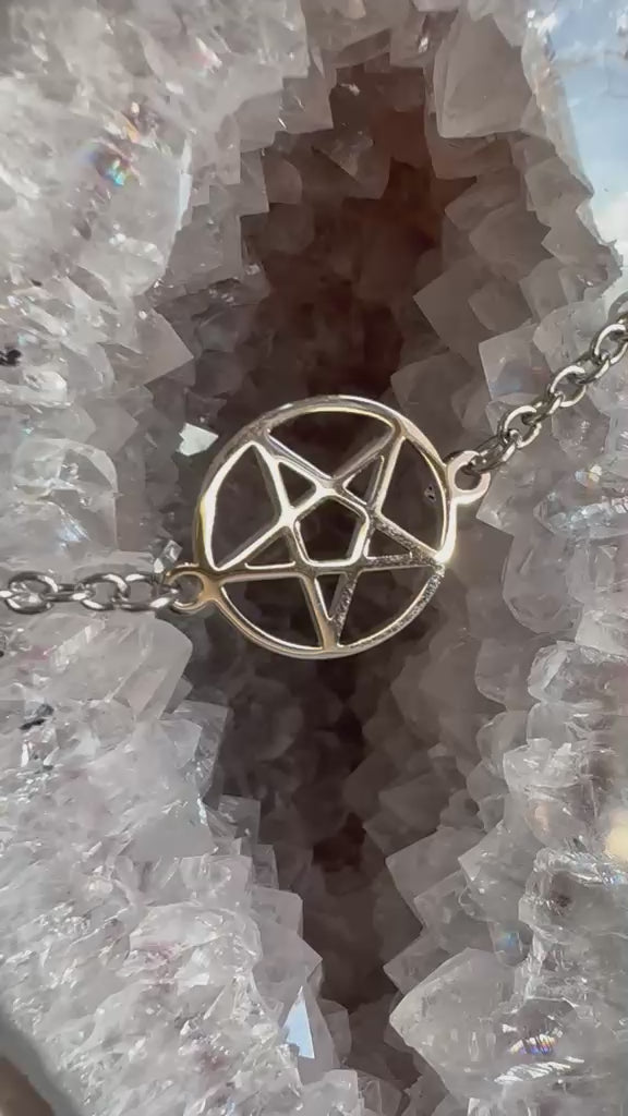 Bracciale piccolo Pentacolo - acciaio inossidabile